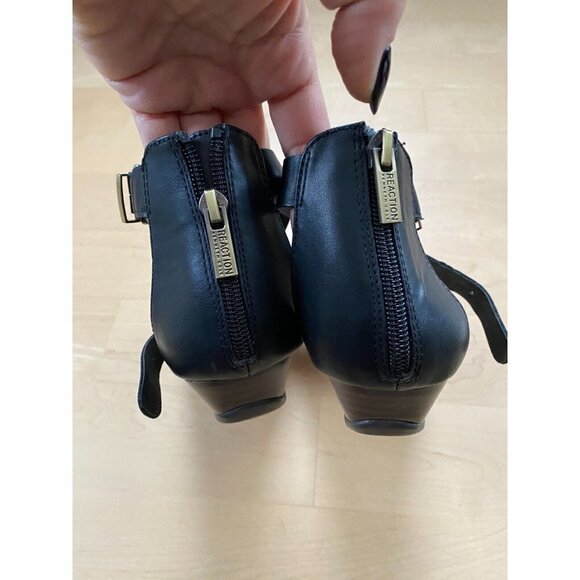 Reaction Kenneth Cole "Great Gal" Ankle Strap Women New Sandal Low Wedge - Picture 4 of 6